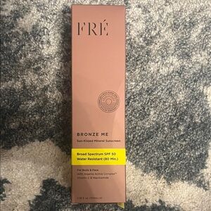 FRÉ Bronze Me Sun-Kissed Mineral Sunscreen - Rose Gold